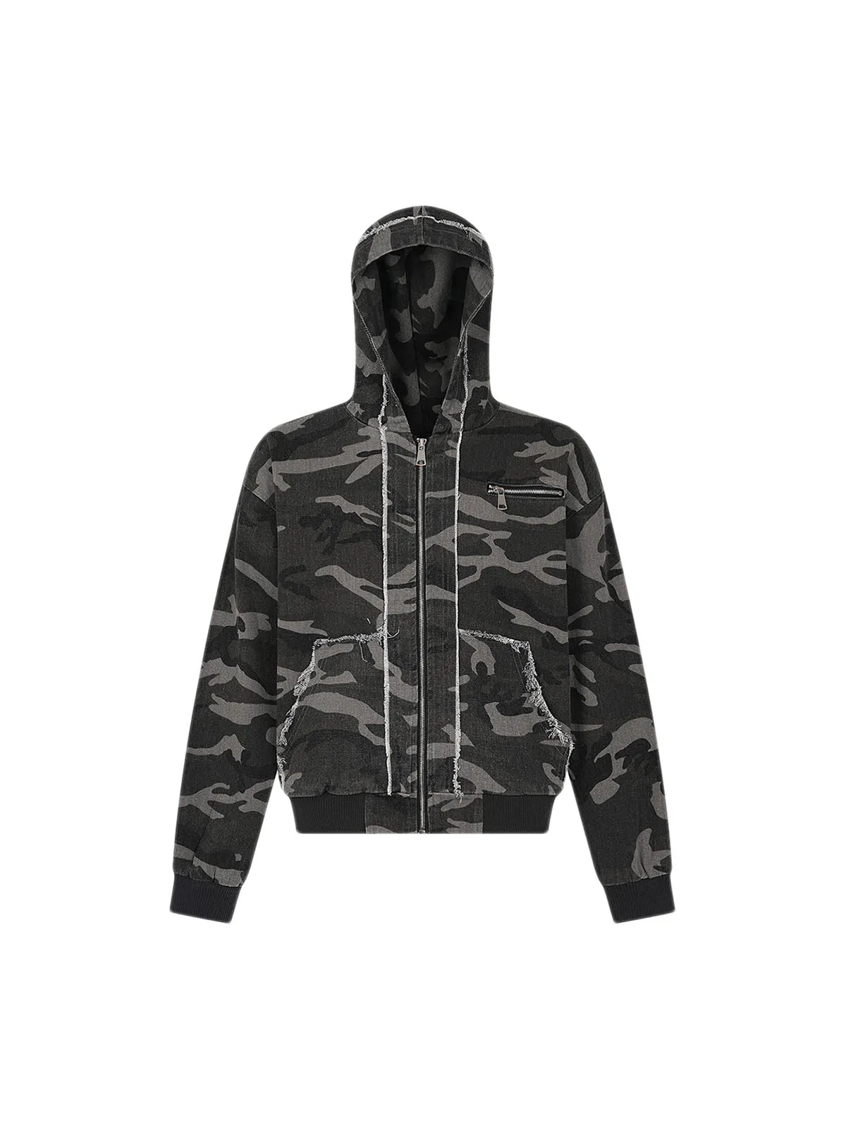 Thesupermade Camouflage Hooded Jacket sold by Thesupermade