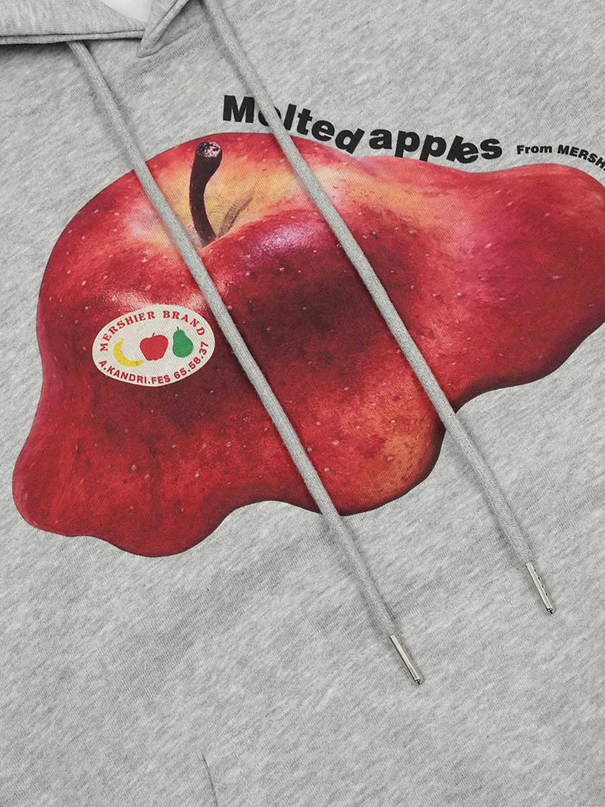 Thesupermade Apple Graffiti Hoodie sold by Thesupermade product image thumbnail 4