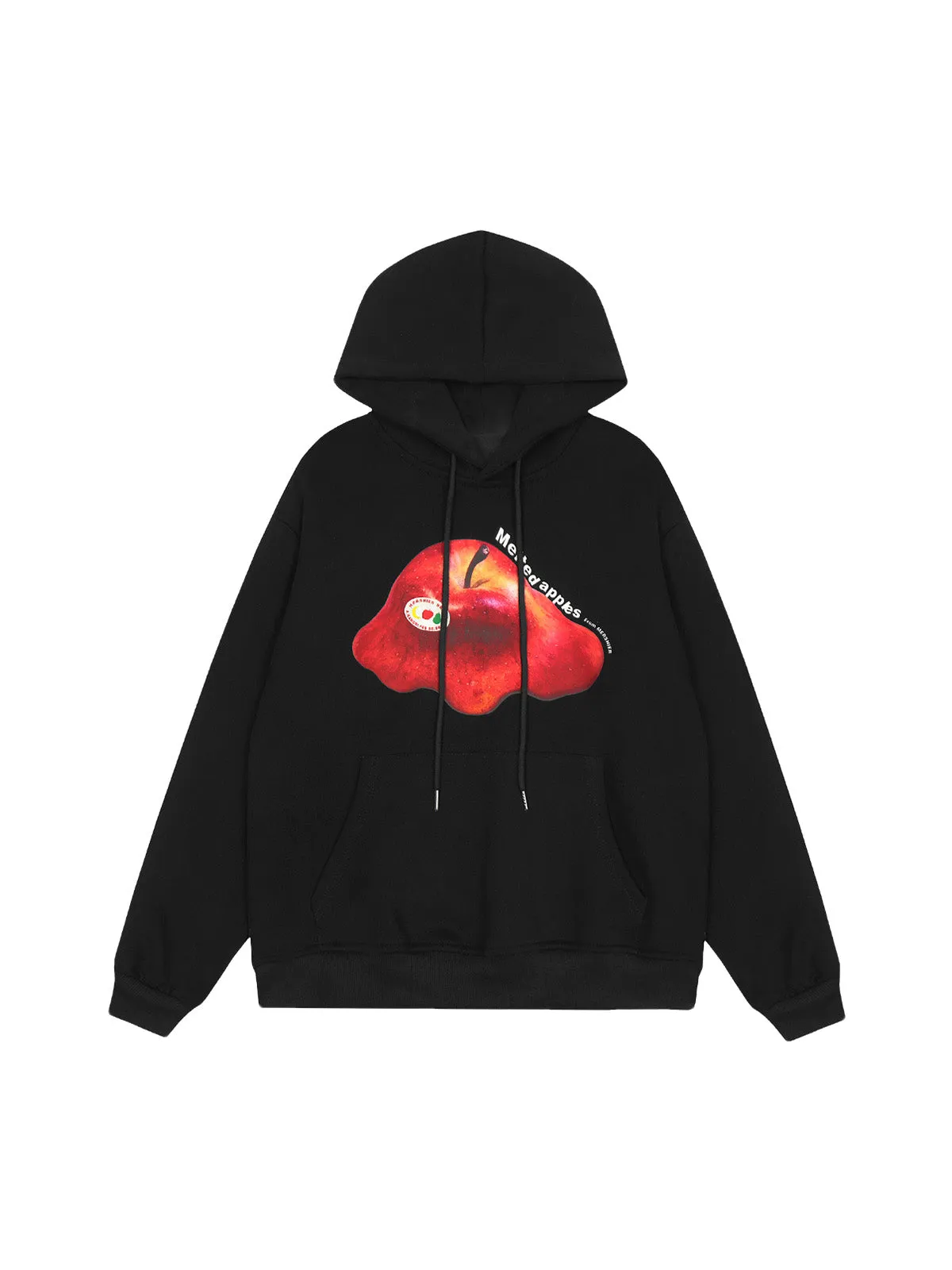 Thesupermade Apple Graffiti Hoodie sold by Thesupermade