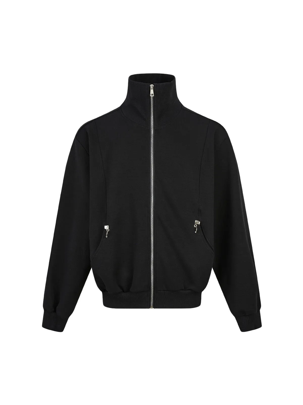 Thesupermade Stand Collar Zip Up Jacket sold by Thesupermade product image thumbnail 2