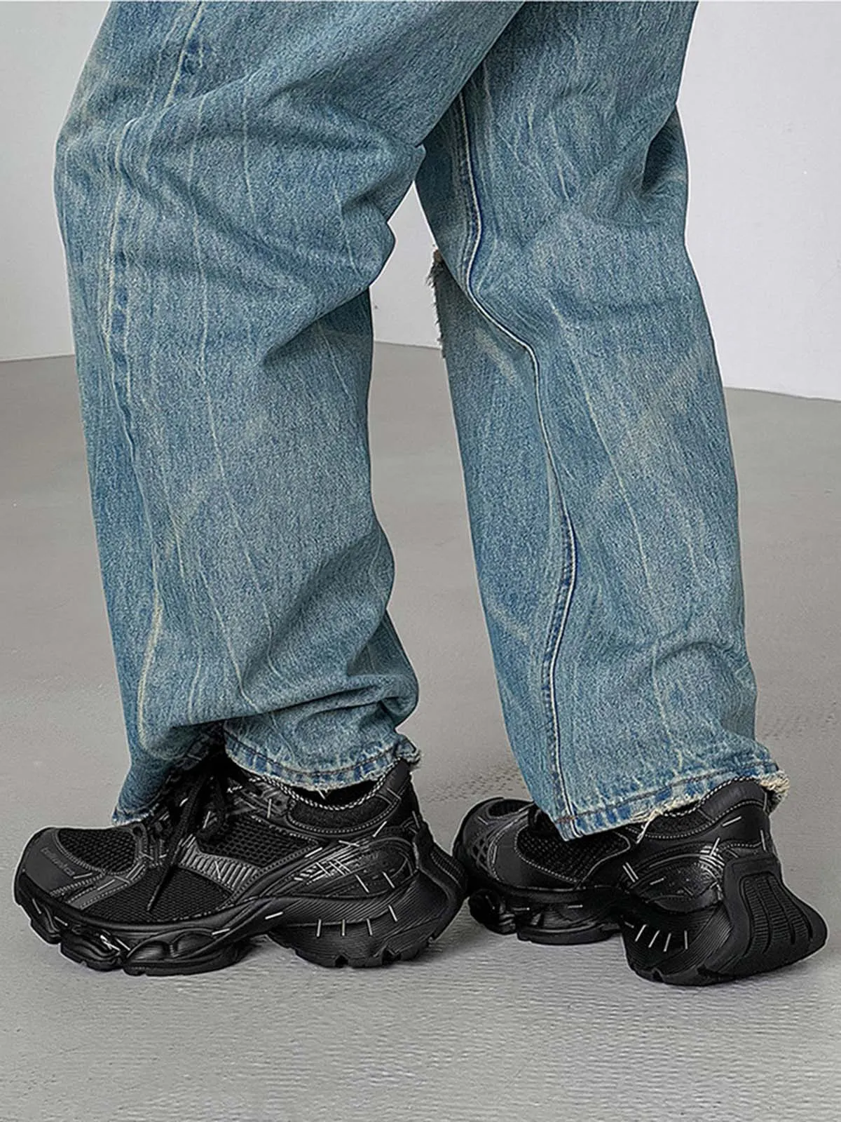 Thesupermade Retro Stapler Chunky Sneakers sold by Thesupermade product image thumbnail 4