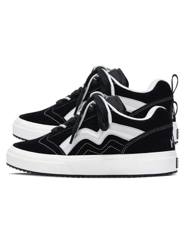 Contrast Color Reverse Covering Stitching Sneakers sold by Thesupermade