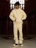 Thesupermade Street Hip-Hop Letters Fleece Tracksuit - 2230 sold by Thesupermade