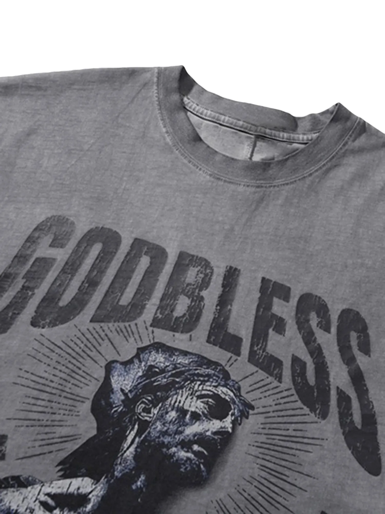 Thesupermade Vintage Aged Portrait Vest sold by Thesupermade product image thumbnail 5