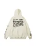 Thesupermade Abstract Angel Print Pullover Hoodie sold by Thesupermade