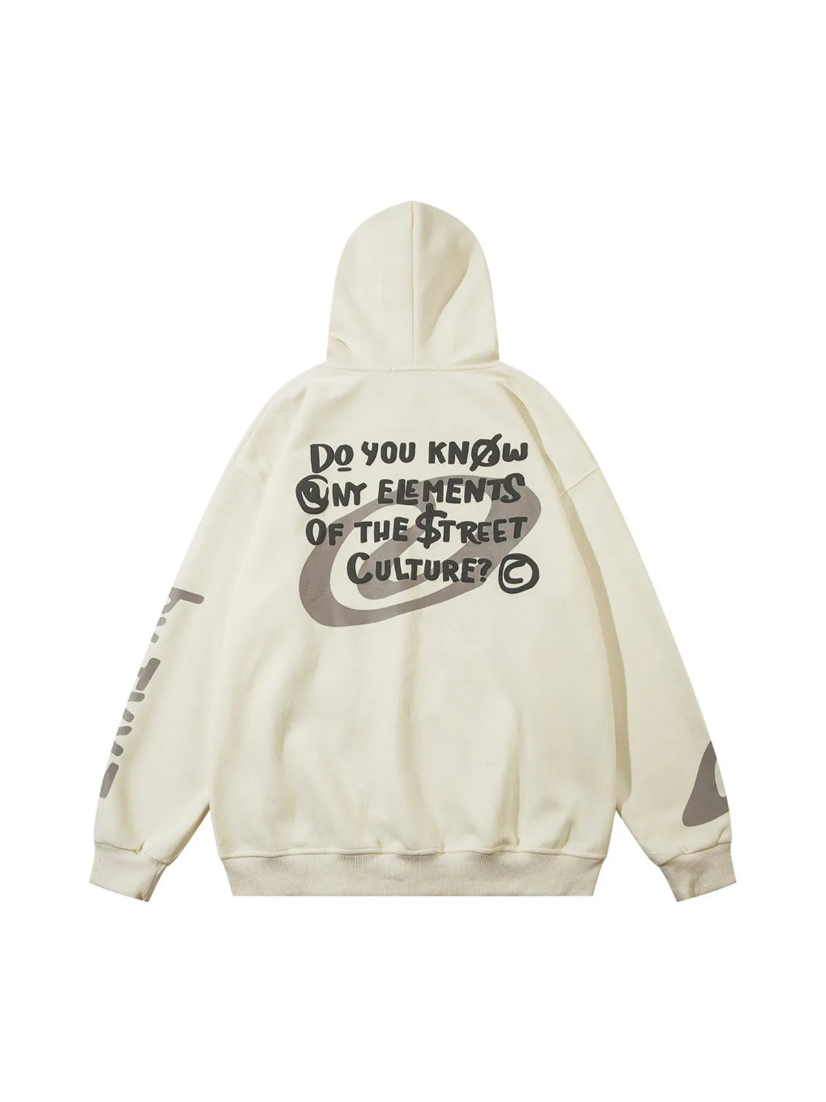 Thesupermade Abstract Angel Print Pullover Hoodie sold by Thesupermade product image thumbnail 4