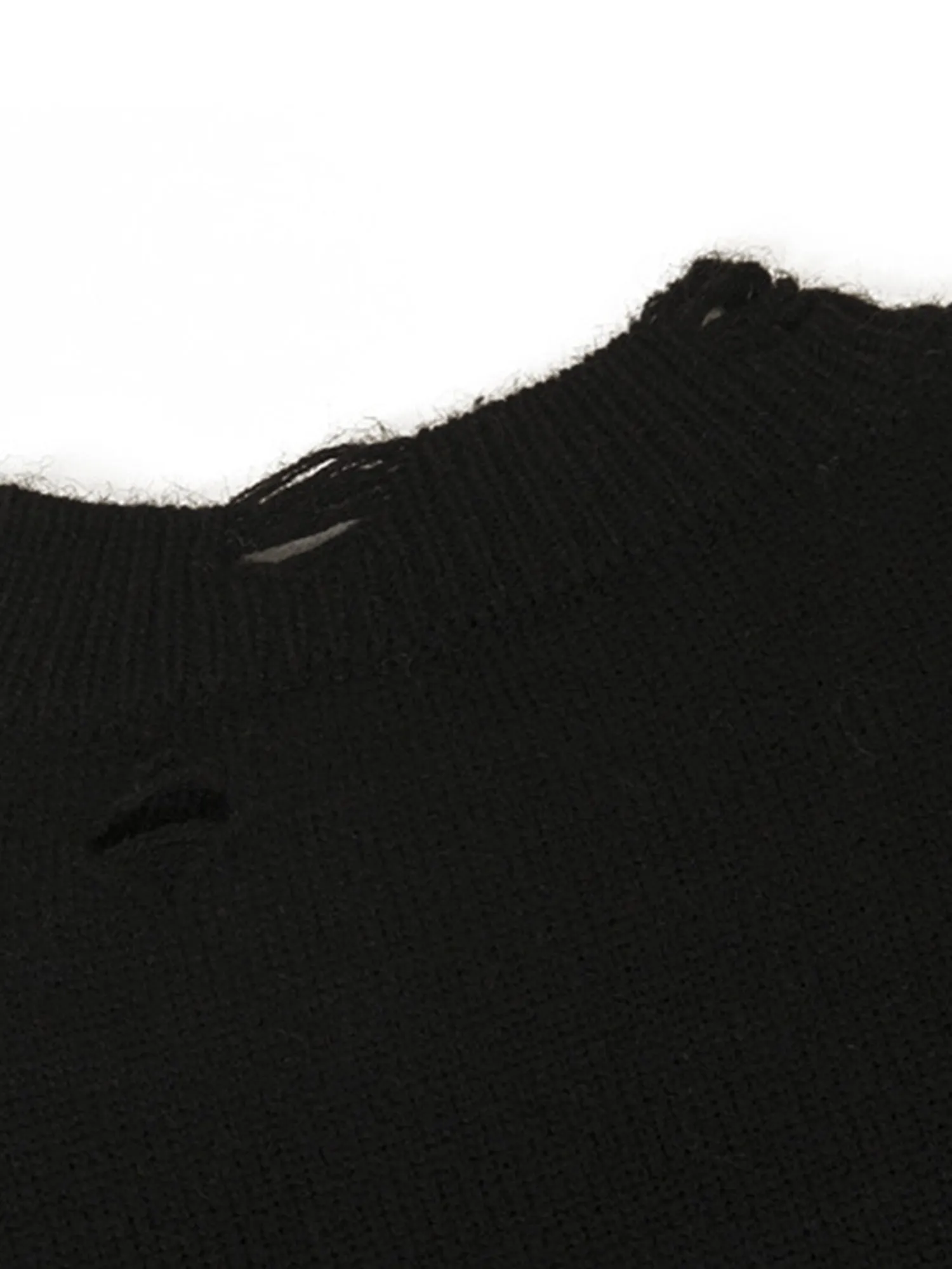 Thesupermade Distressed Spider Web Crew Neck Sweater sold by Thesupermade product image thumbnail 4