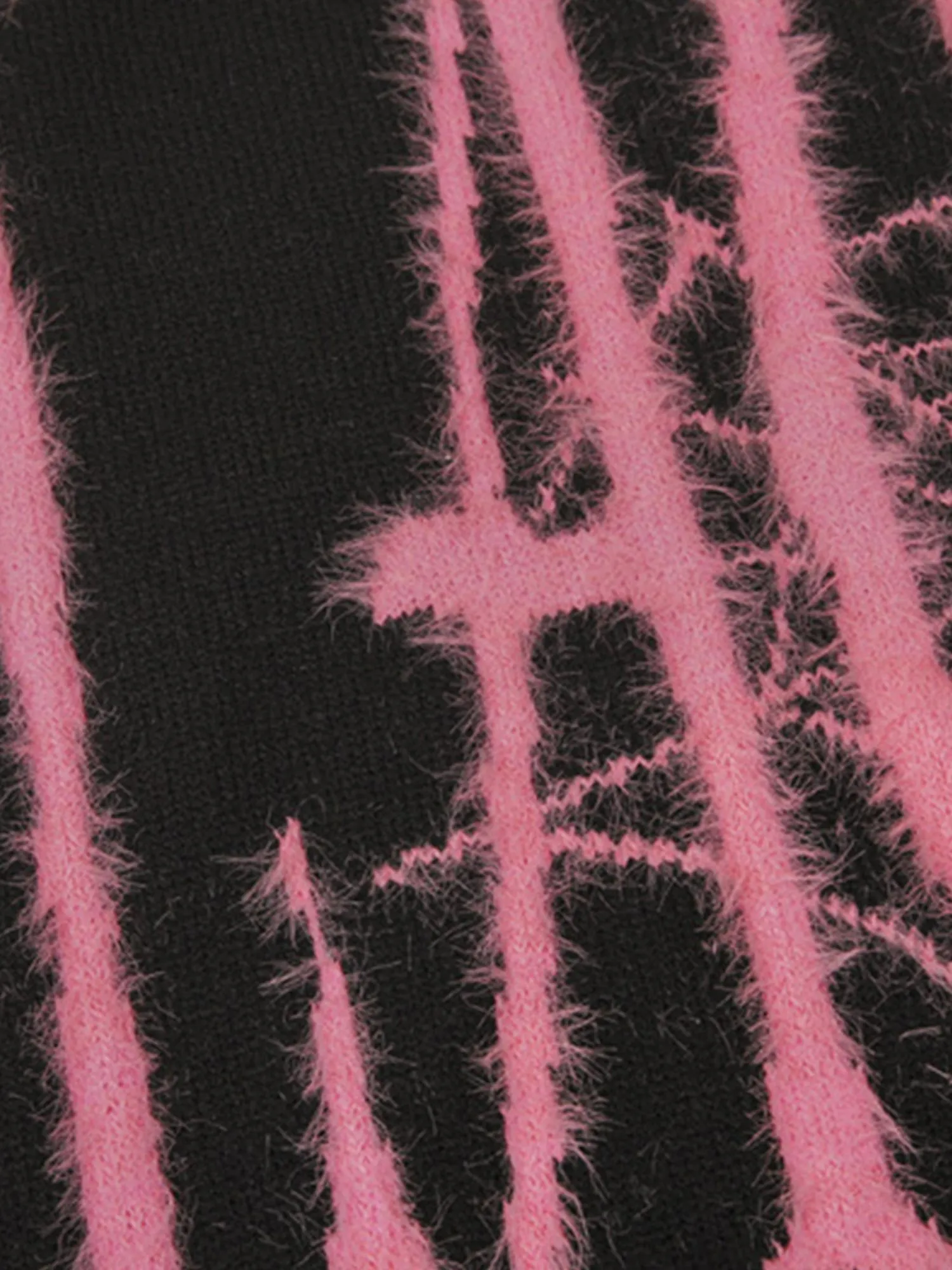 Thesupermade Distressed Spider Web Crew Neck Sweater sold by Thesupermade product image thumbnail 5