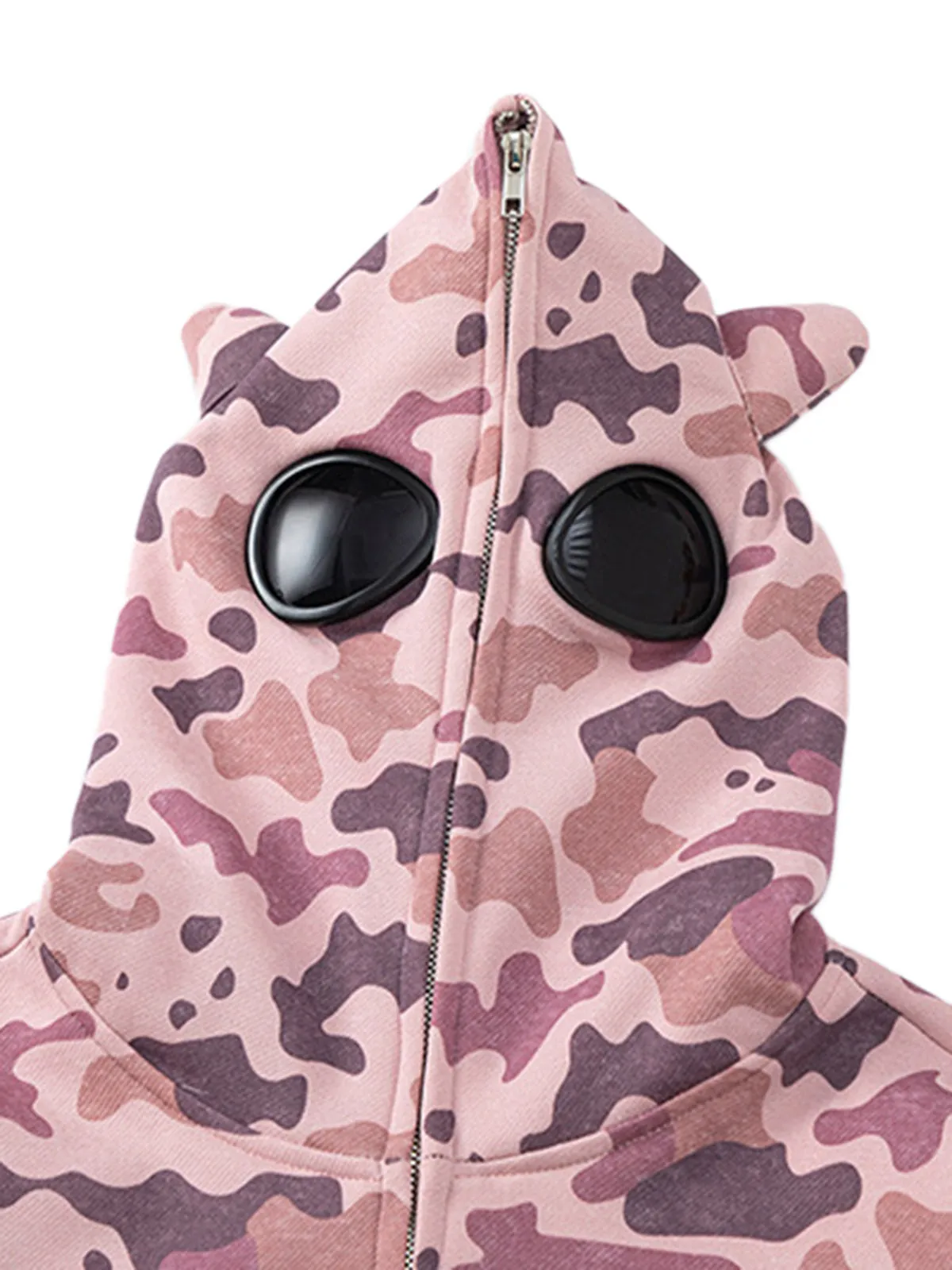 Thesupermade Camouflage Sunglasses Full Zip Hoodie sold by Thesupermade product image thumbnail 5