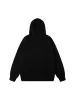 Thesupermade Star Patch Embroidered Hooded Fleece Sweatshirt sold by Thesupermade