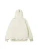 Thesupermade Star Patch Embroidered Hooded Fleece Sweatshirt sold by Thesupermade