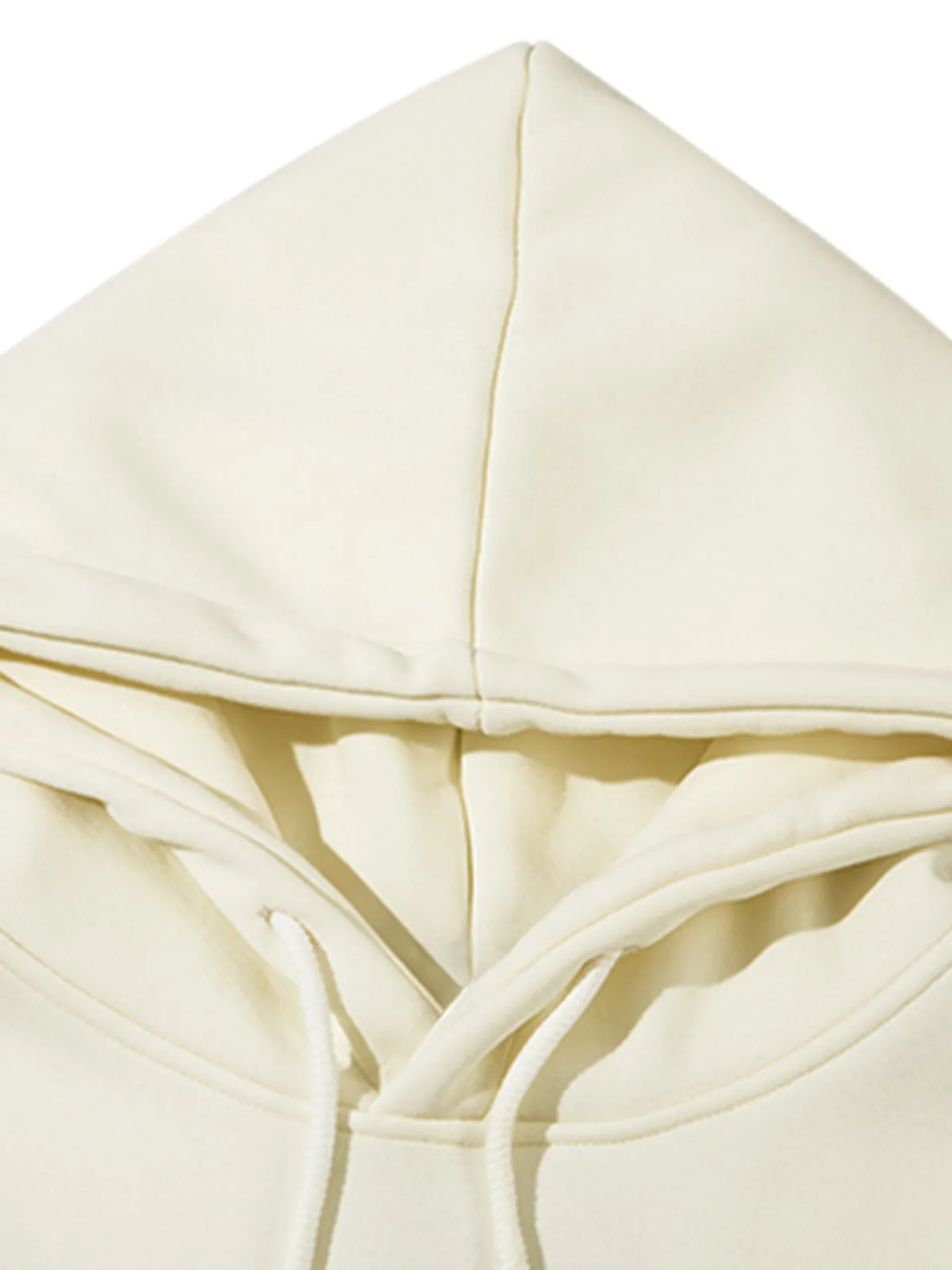 Thesupermade Star Patch Embroidered Hooded Fleece Sweatshirt sold by Thesupermade product image thumbnail 5