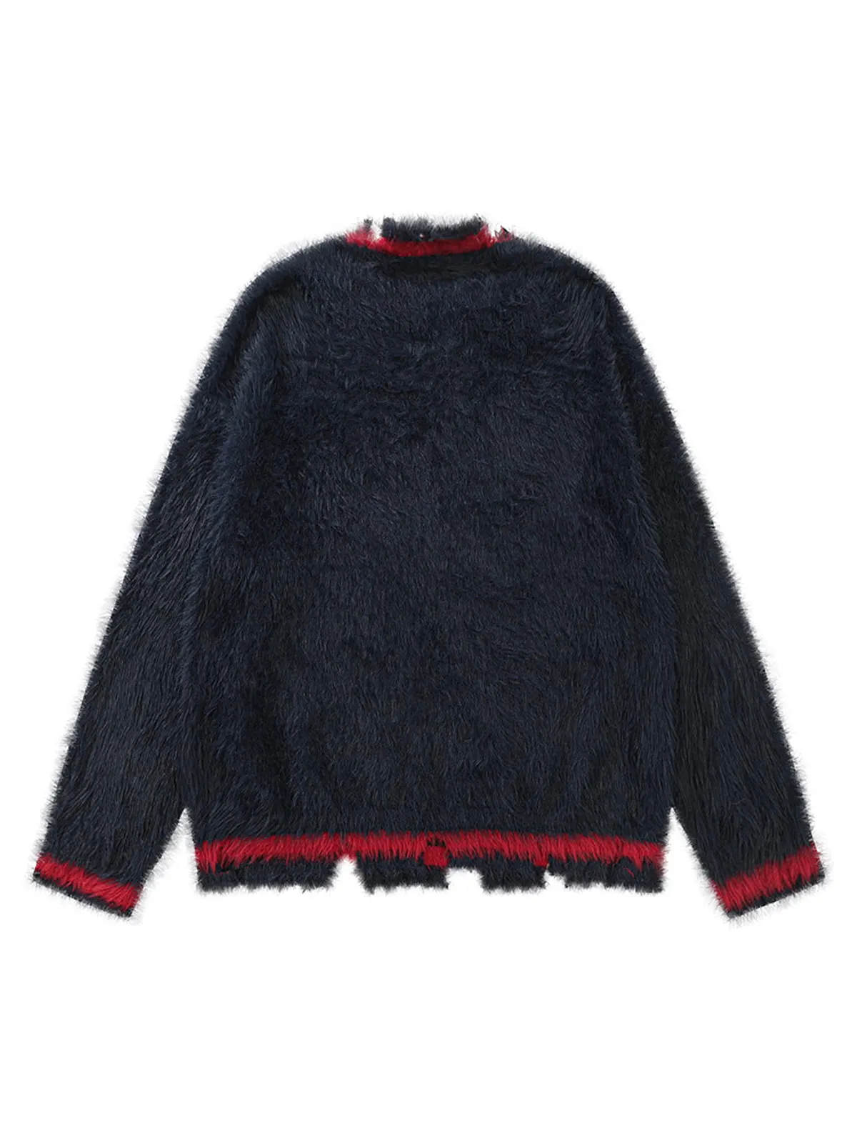 Thesupermade Retro Letter Fluffy Knit Sweater sold by Thesupermade product image thumbnail 5