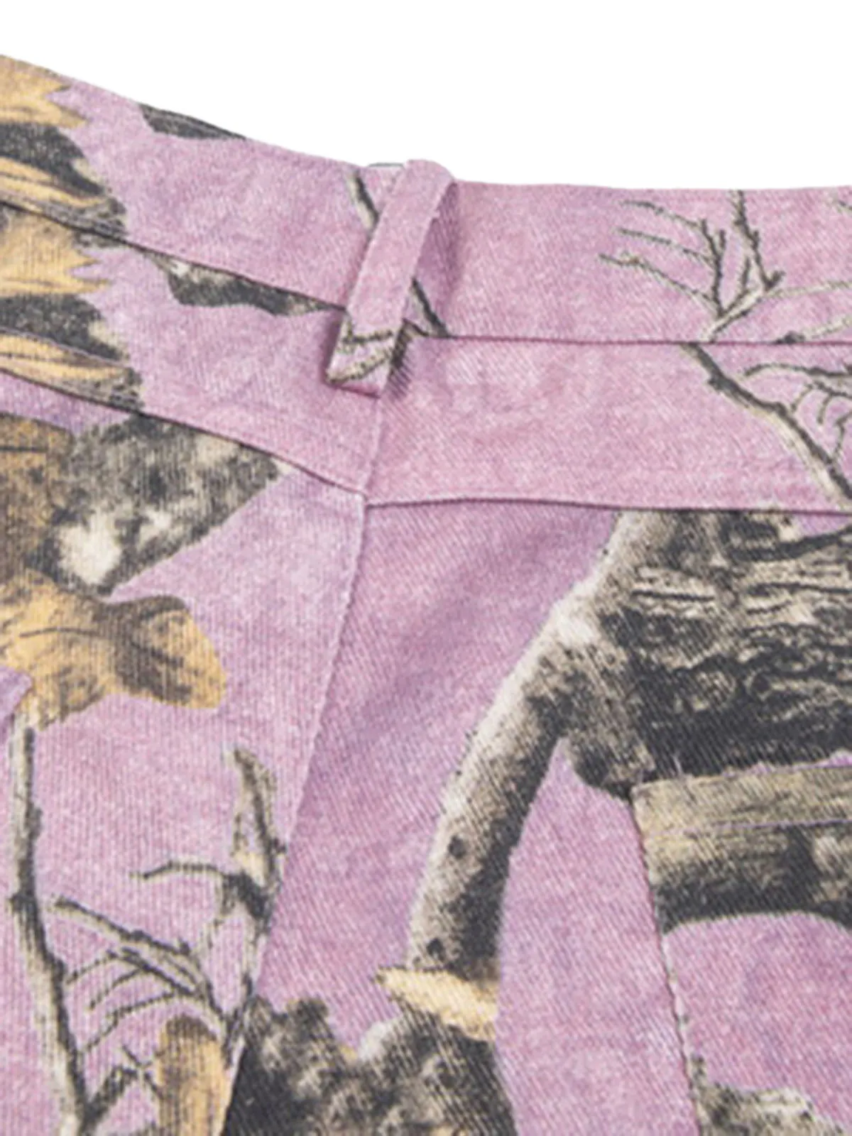 Thesupermade Branches Camouflage Maple Leaf Straight Jeans sold by Thesupermade product image thumbnail 4