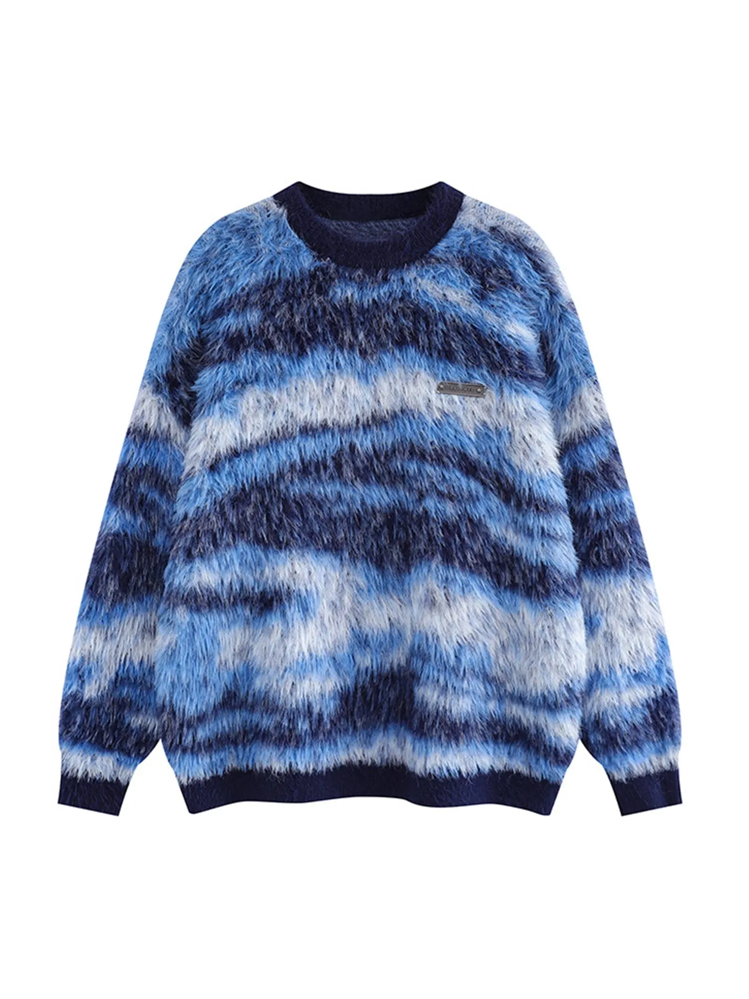 Thesupermade Mohair Striped Knit Sweater sold by Thesupermade product image thumbnail 2
