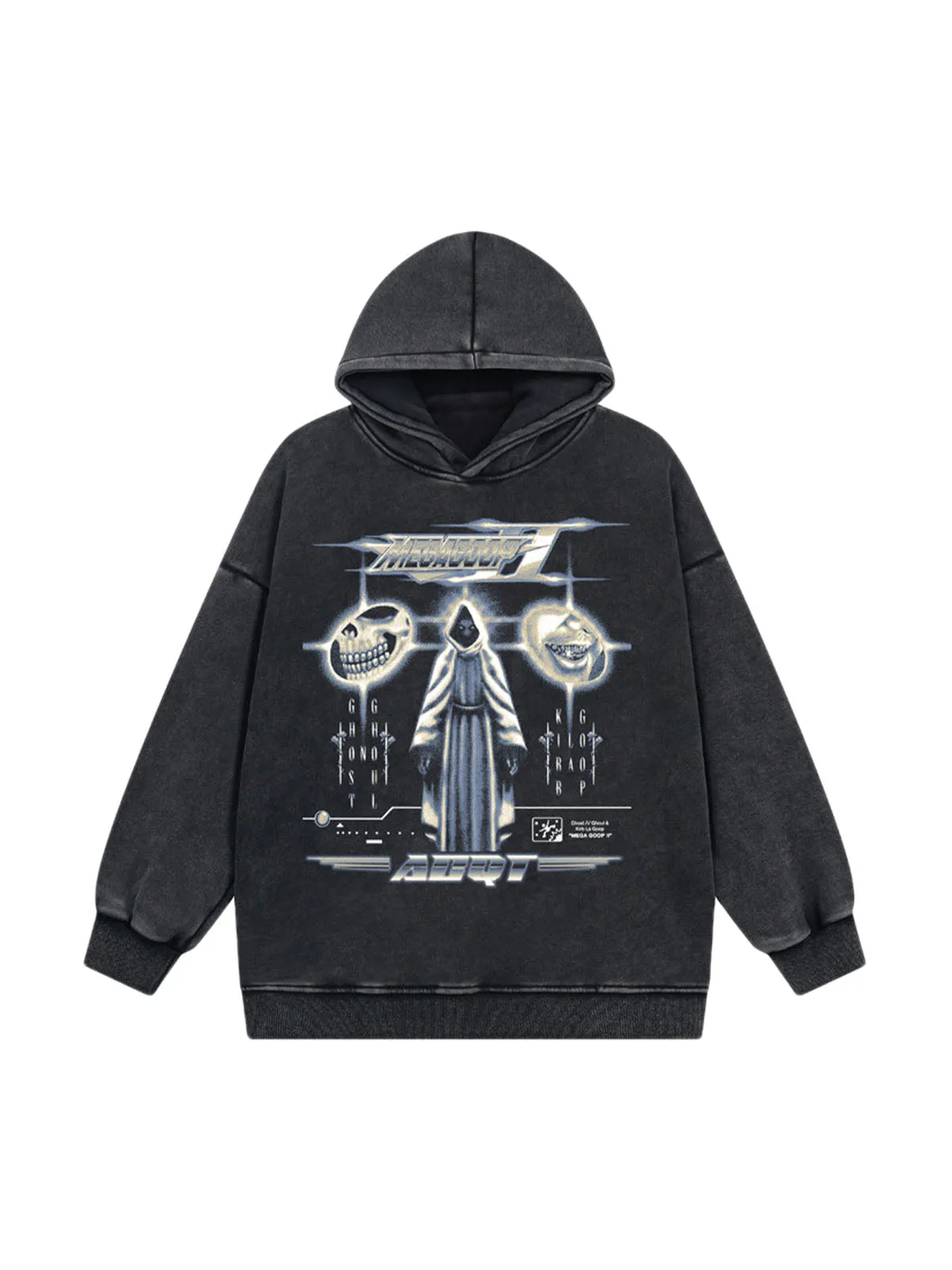Thesupermade Dark Skull Graphic Hoodie sold by Thesupermade
