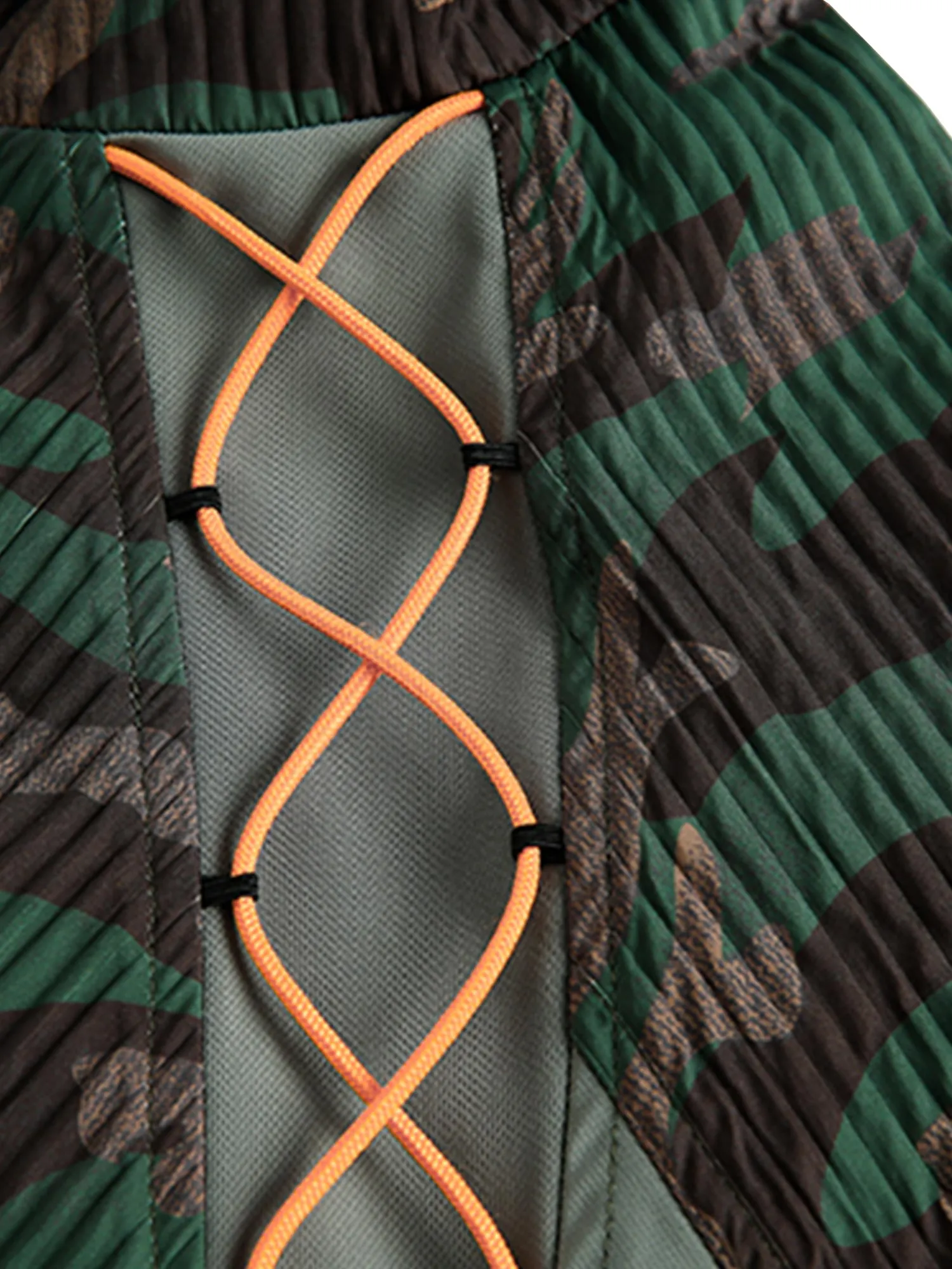 Thesupermade Camouflage Diamond Patchwork Jacket sold by Thesupermade product image thumbnail 4