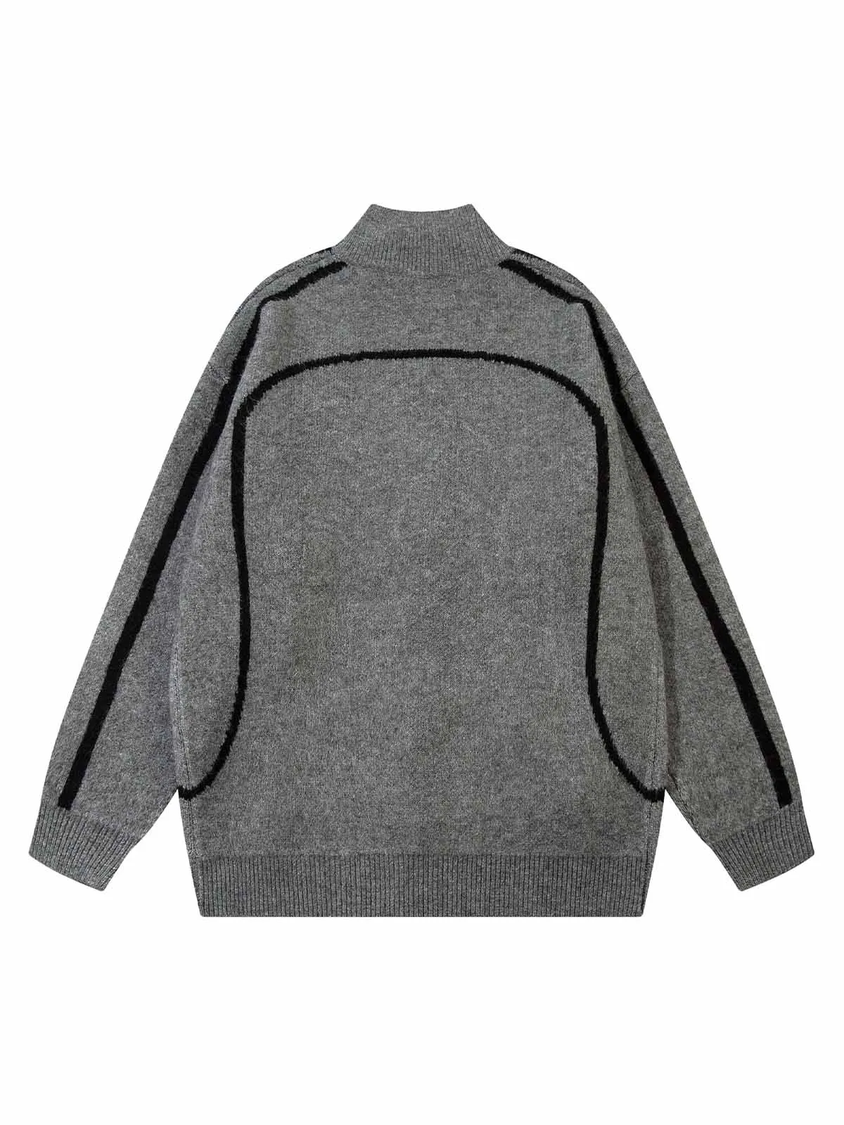 Thesupermade Faux Cashmere Embroidered Turtle Neck Sweater sold by Thesupermade product image thumbnail 5