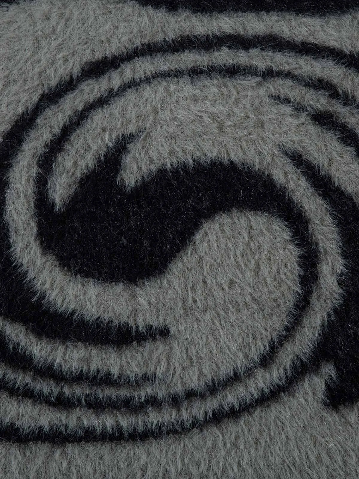 Thesupermade Stand Collar Striped Zip Up Fleece Sweater sold by Thesupermade product image thumbnail 4