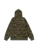 Thesupermade Washed Distressed Zipper Hooded Jacket sold by Thesupermade