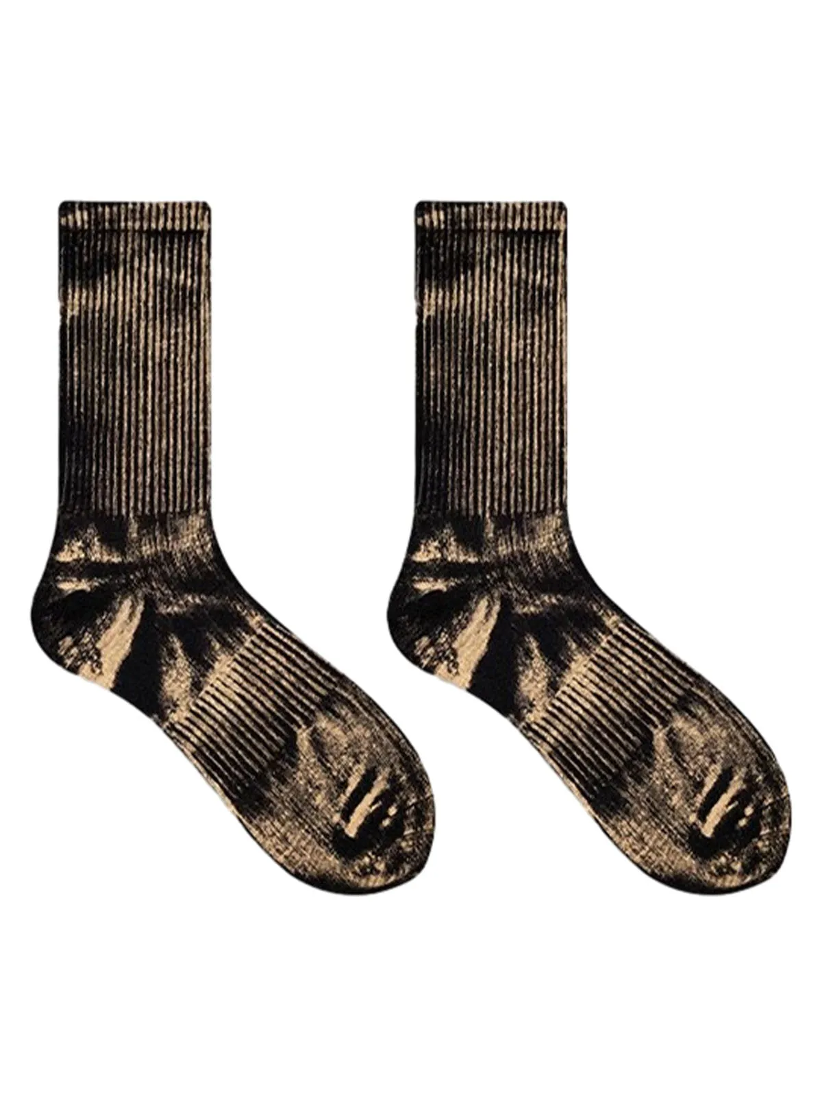 Thesupermade Workwear Distressed Tie-dyed Socks sold by Thesupermade product image thumbnail 2