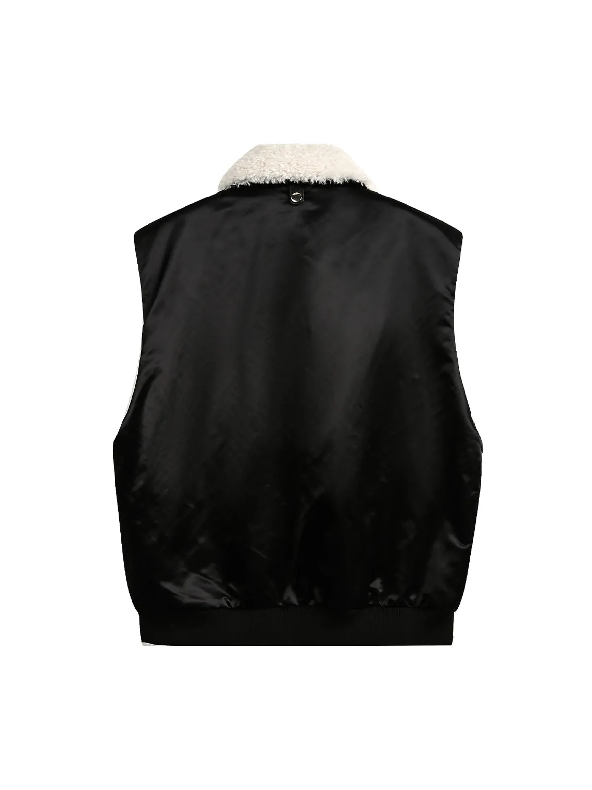 Thesupermade Reversible Wear Sherpa Vest sold by Thesupermade product image thumbnail 4