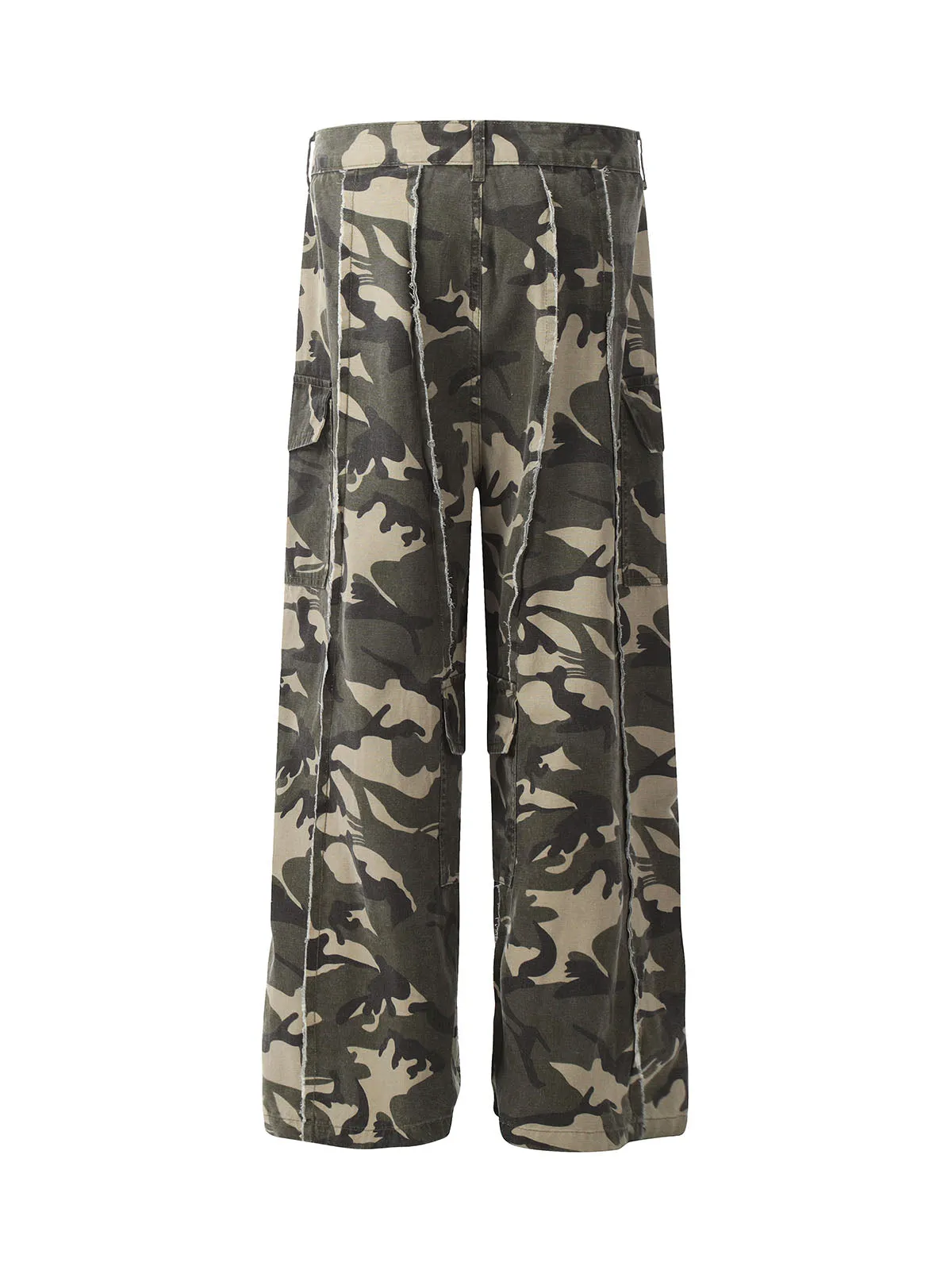 Thesupermade Camouflage Multi Pocket Patched Cargo Pants sold by Thesupermade product image thumbnail 2