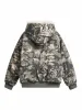 Thesupermade Camouflage Fur Hooded Jacket - 2353 sold by Thesupermade