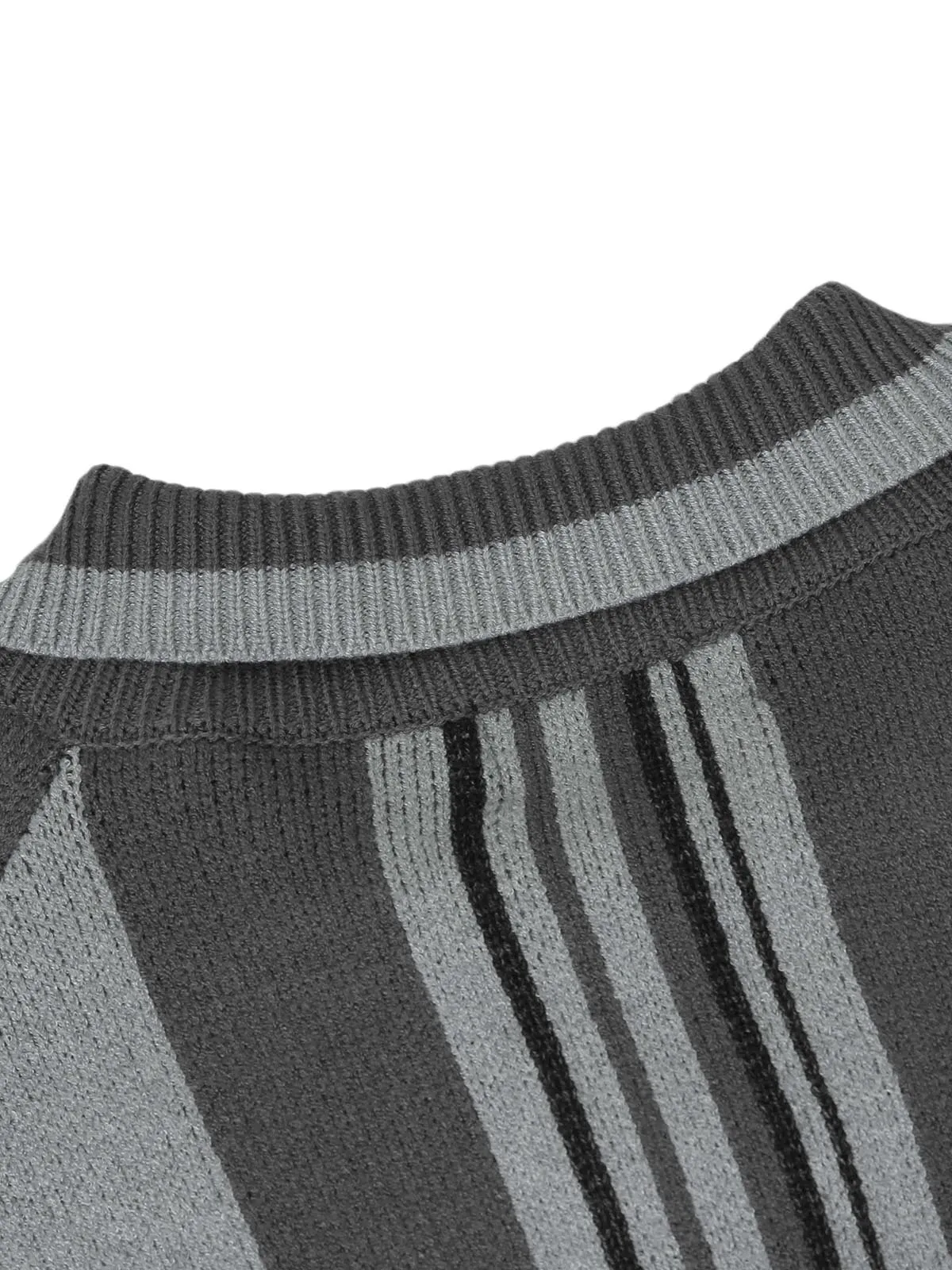 Thesupermade Striped Embroidered Knit Polo Sweater sold by Thesupermade product image thumbnail 4