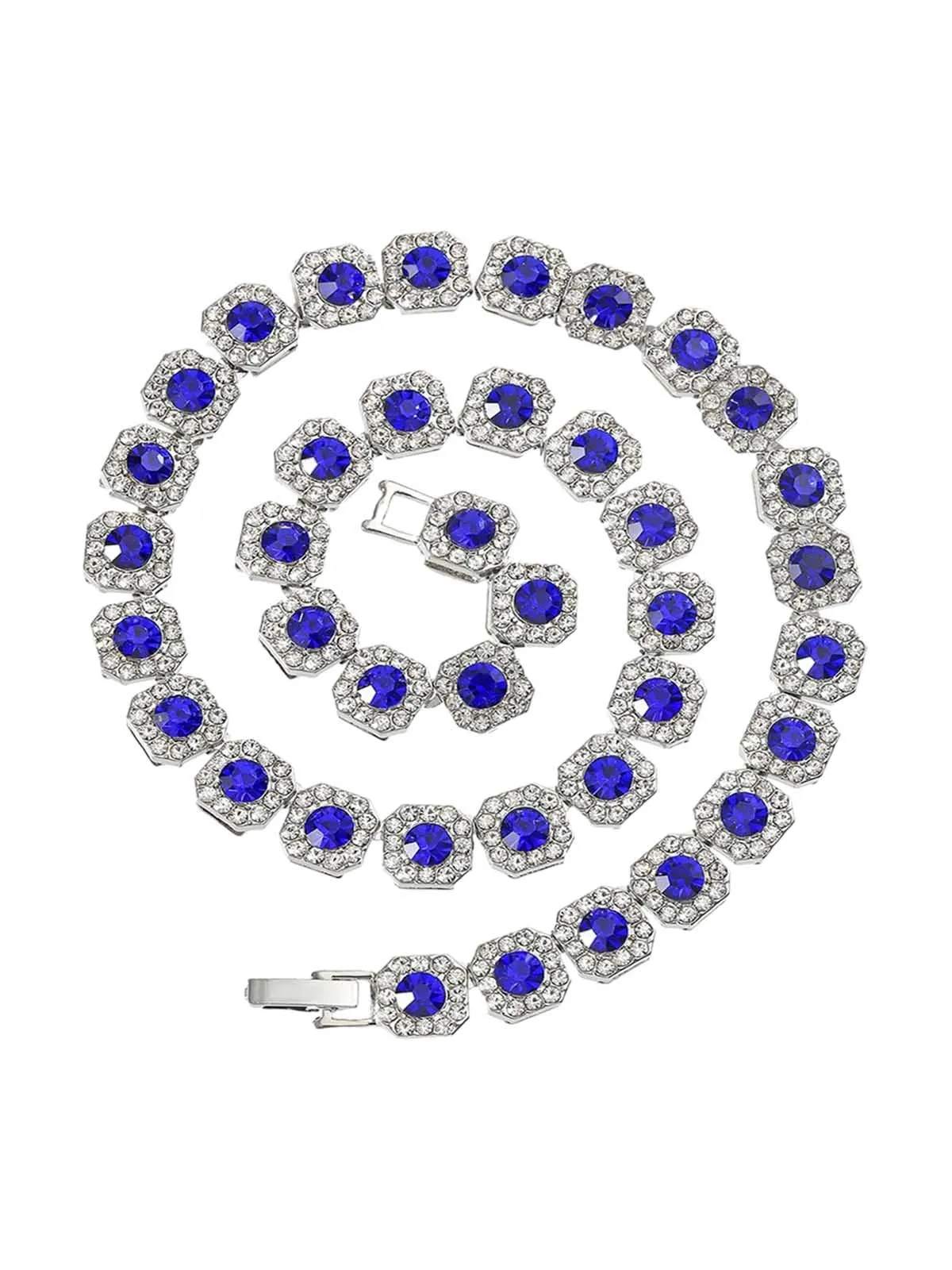 Thesupermade Round Diamond Cuban Necklace sold by Thesupermade product image thumbnail 4