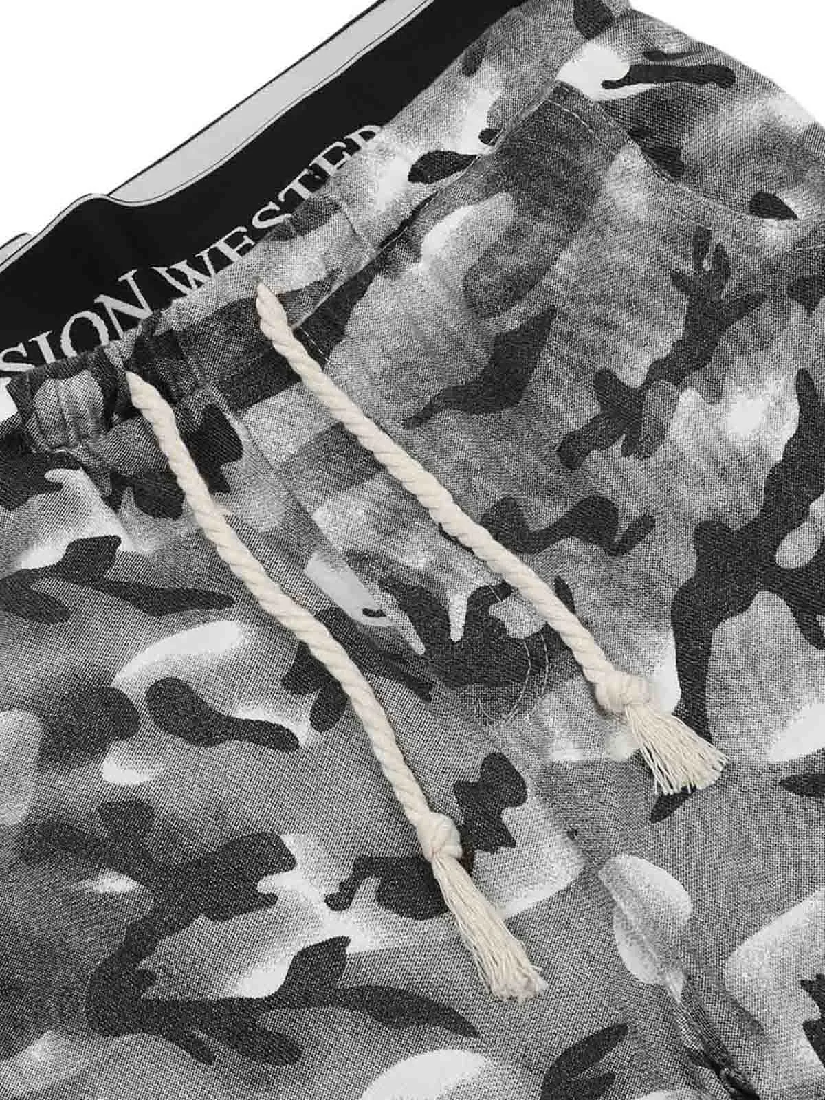 Thesupermade Camouflage Double Waistband Cargo Pants sold by Thesupermade product image thumbnail 3