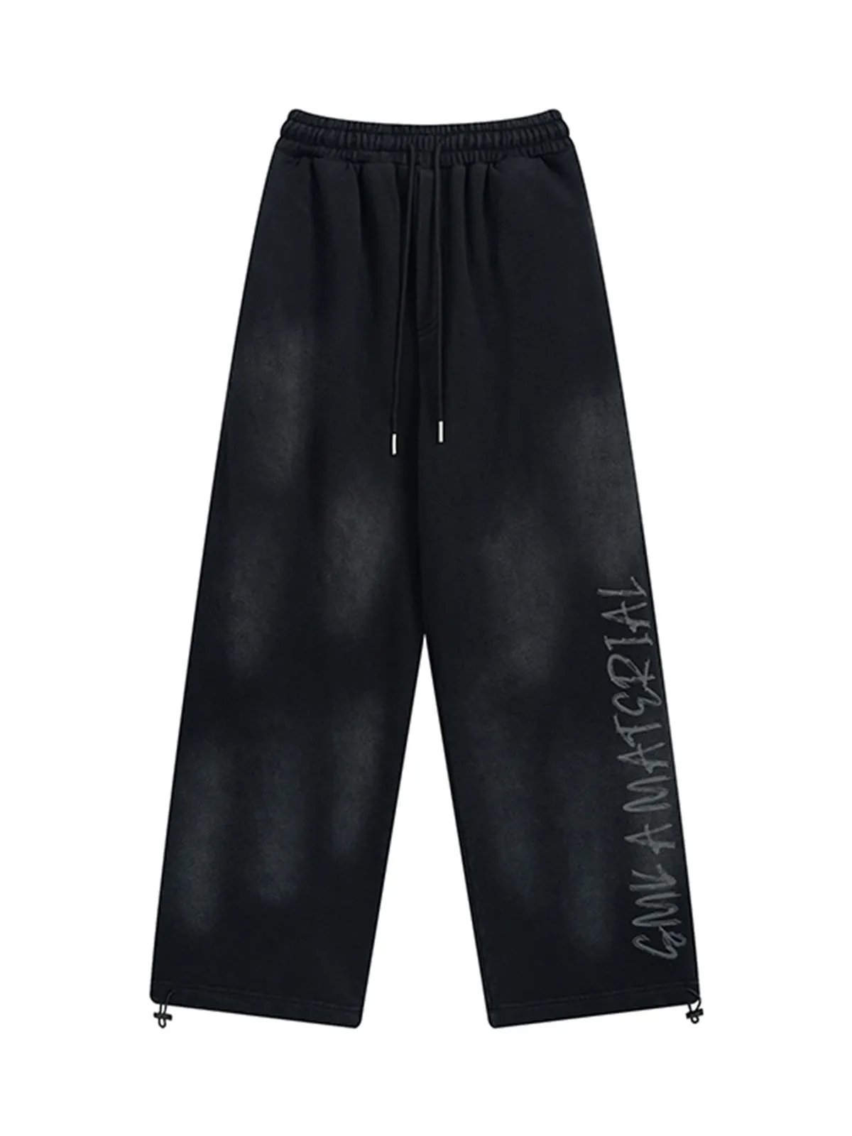 Thesupermade Wasteland Distressed Embroidered Sweatpants sold by Thesupermade product image thumbnail 2
