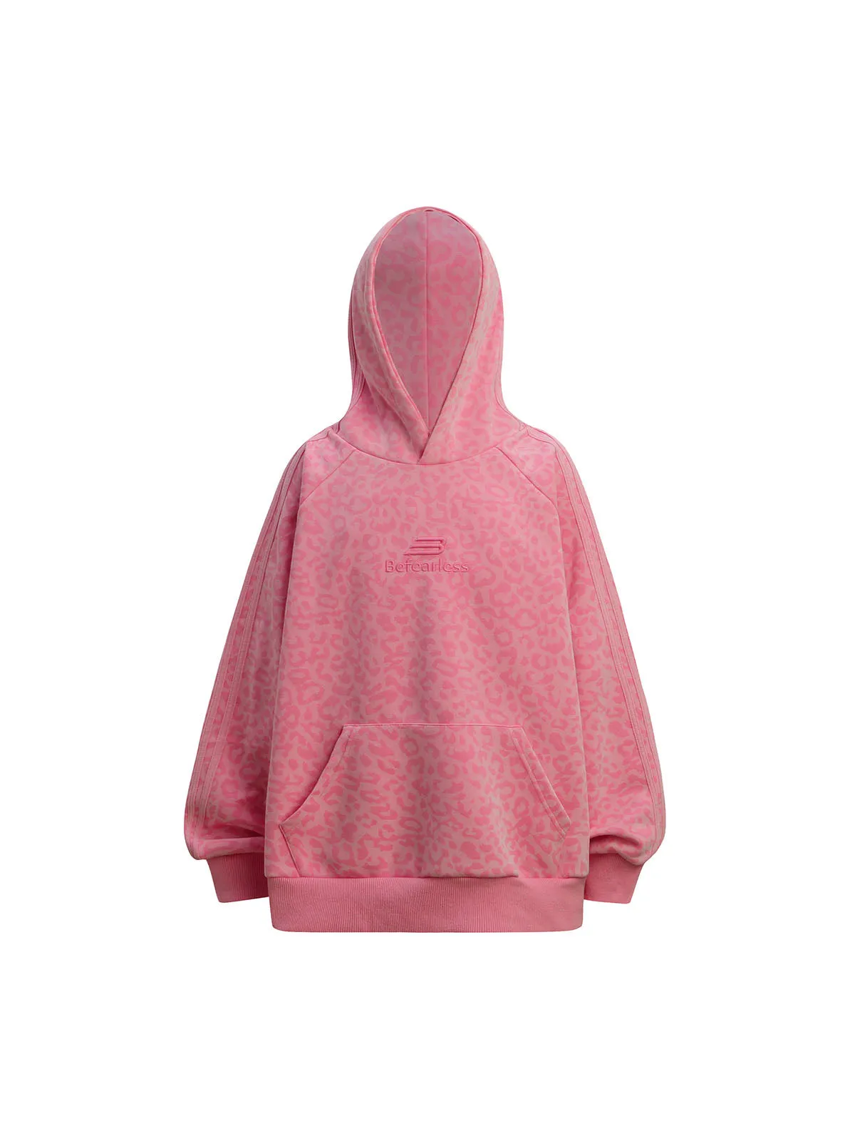 Thesupermade Cheetah Embroidered Pullover Hoodie sold by Thesupermade