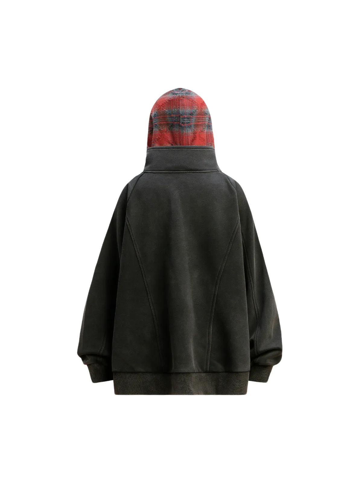 Multi Bedge Zip Up Fleece Hoodie sold by Thesupermade product image thumbnail 3