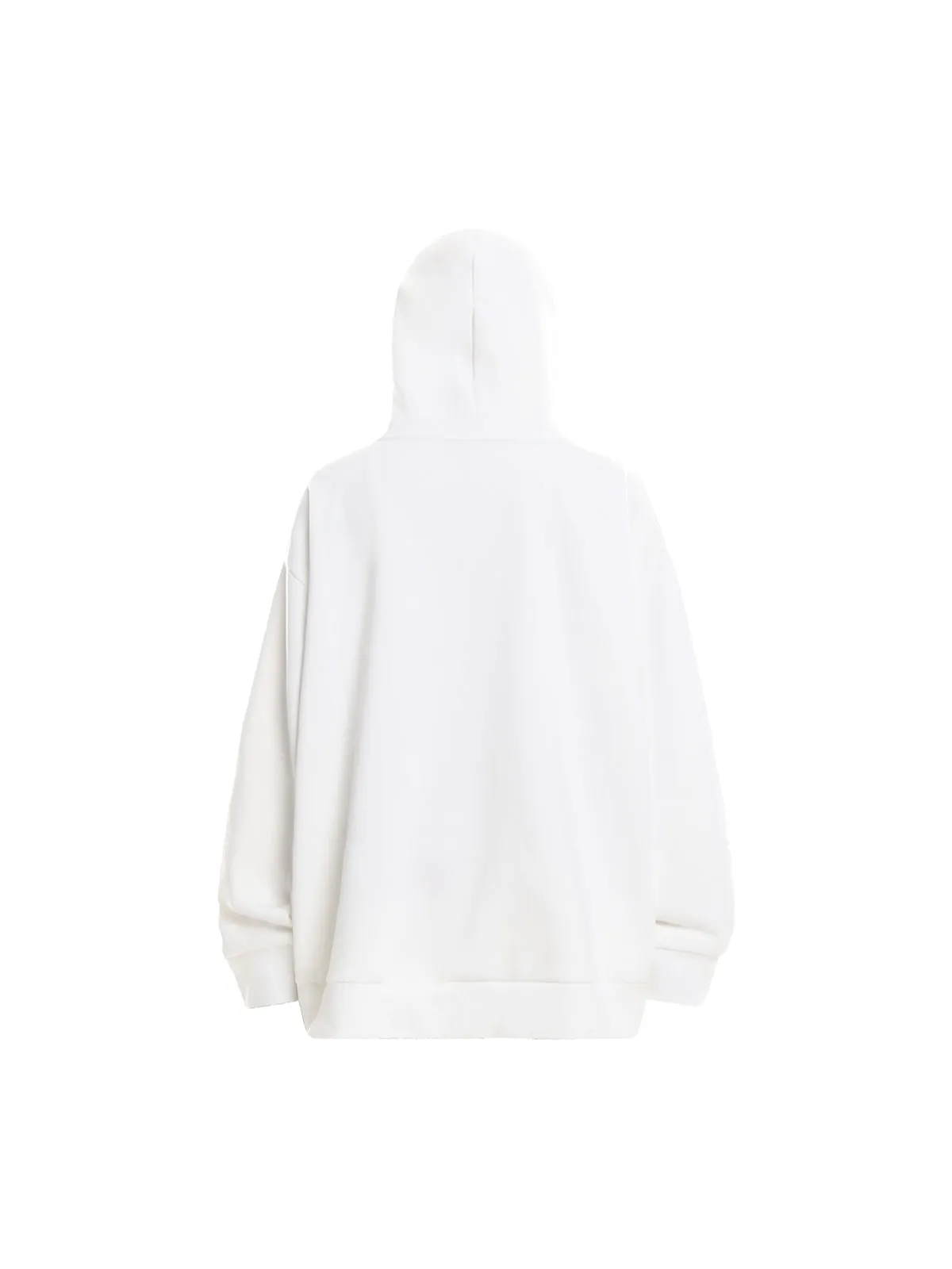 Thesupermade Spider Embroidered Patchwork Fleece Hoodie sold by Thesupermade product image thumbnail 4