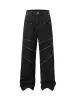 Thesupermade Distressed Raw Edge Jeans sold by Thesupermade