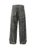 Thesupermade Distressed Raw Edge Jeans sold by Thesupermade
