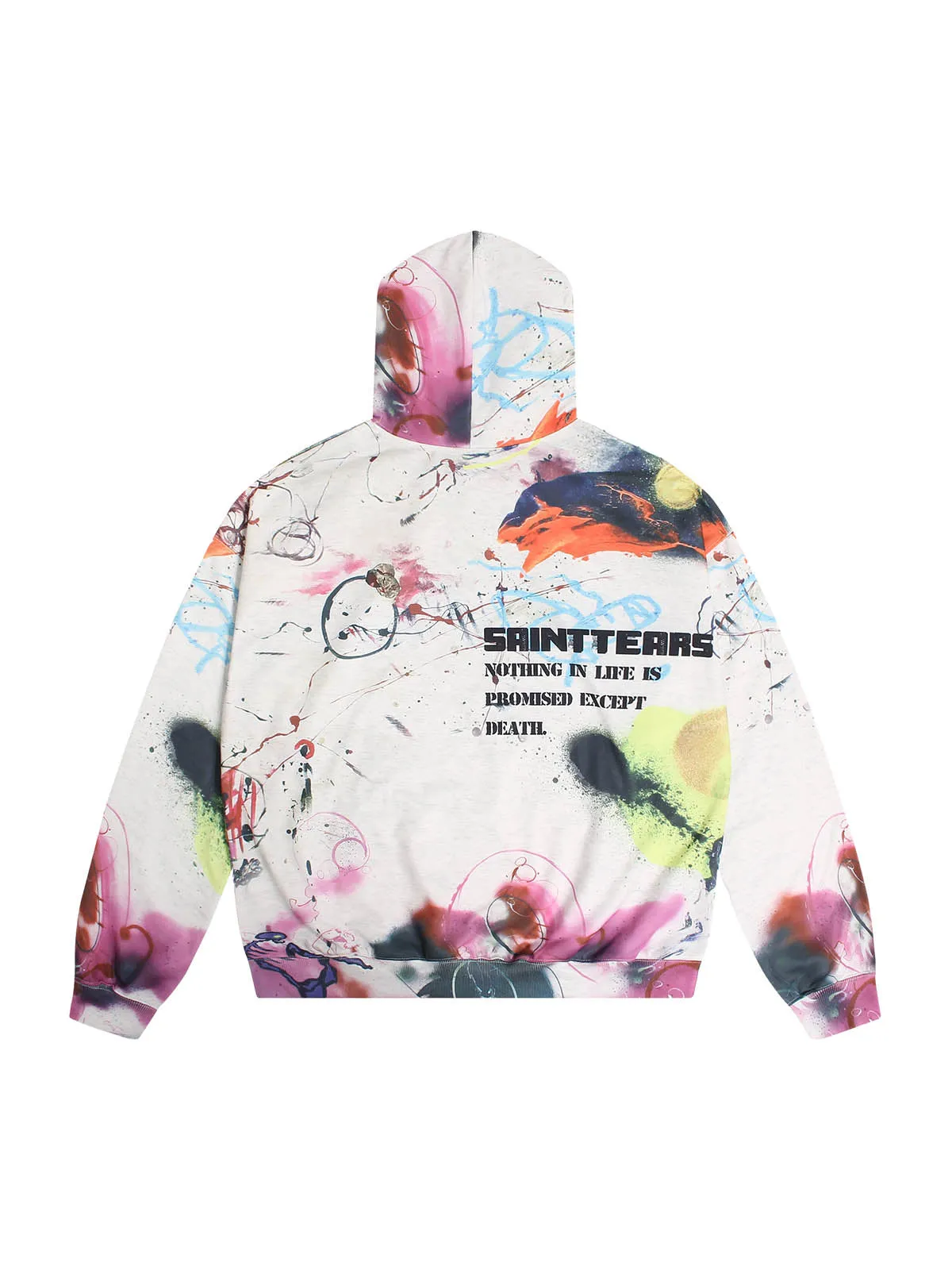 Thesupermade Street Graffiti Hooded Sweatshirt sold by Thesupermade product image thumbnail 2