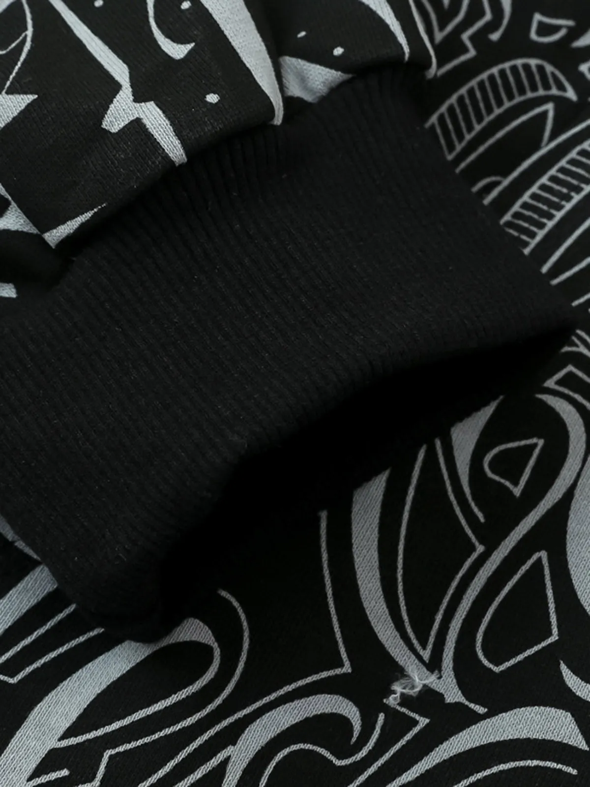 Thesupermade Print Oversized Hooded Sweatshirt sold by Thesupermade product image thumbnail 4