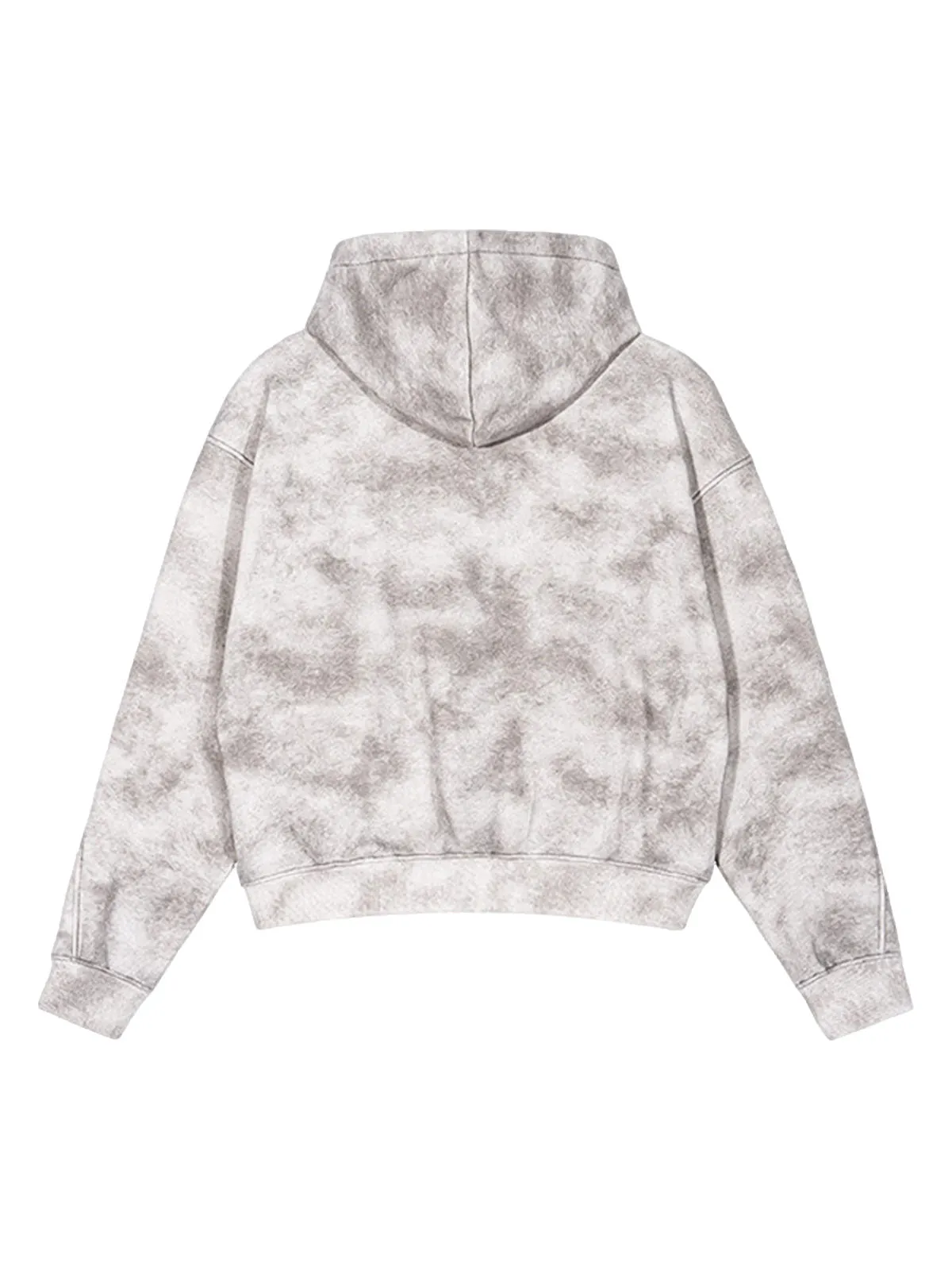 Thesupermade Heavy Tie-dye Fleece Hooded Jacket sold by Thesupermade product image thumbnail 2