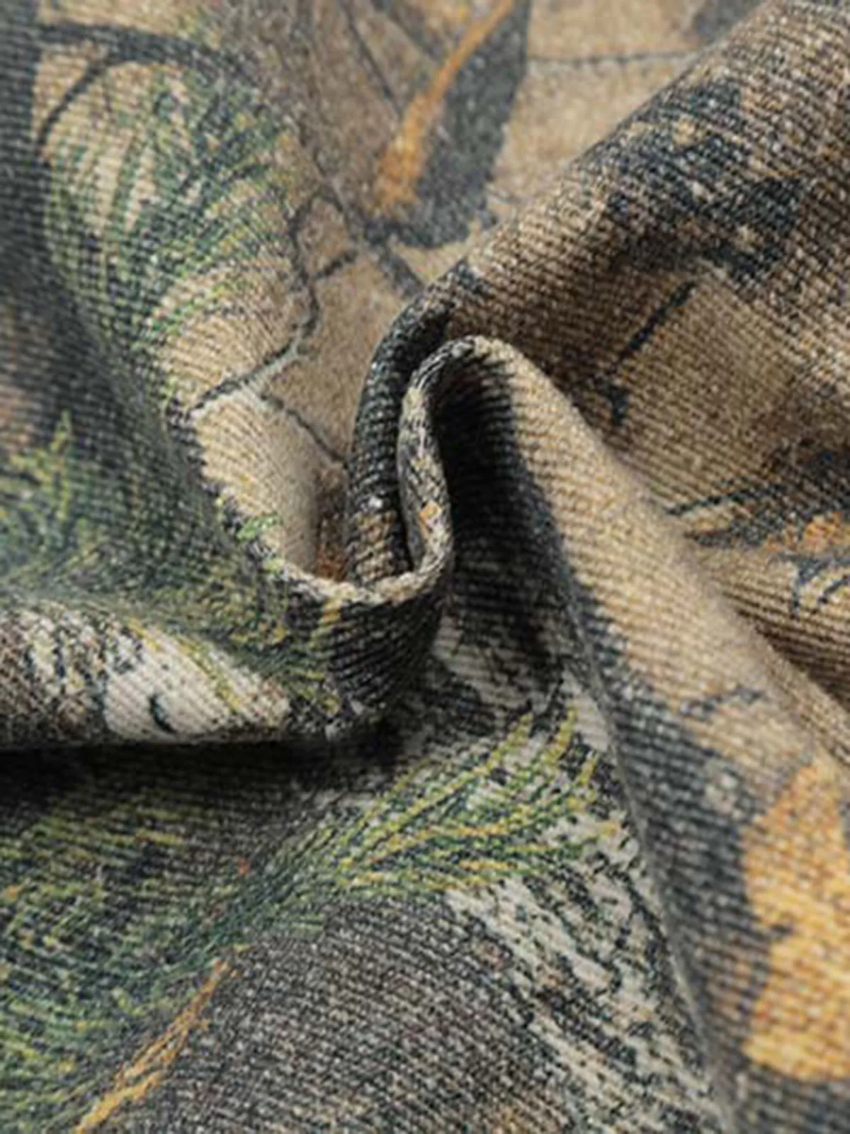 Thesupermade Camouflage Wood Printed Hooded Jacket - 2318 sold by Thesupermade product image thumbnail 4