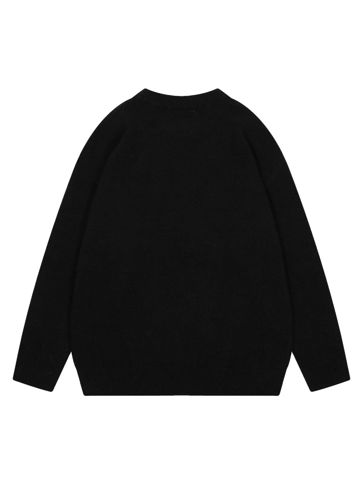 Thesupermade Tear Eye Knit Crew Neck Sweater sold by Thesupermade product image thumbnail 3