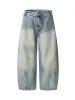 Thesupermade Distressed Baggy Barrel Jeans - 2317 sold by Thesupermade