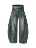 Washed Wide-Leg Balloon Jeans - 2301 sold by Thesupermade