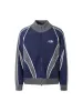 Retro Contrast Color Cardigan Knitted Sweater sold by Thesupermade