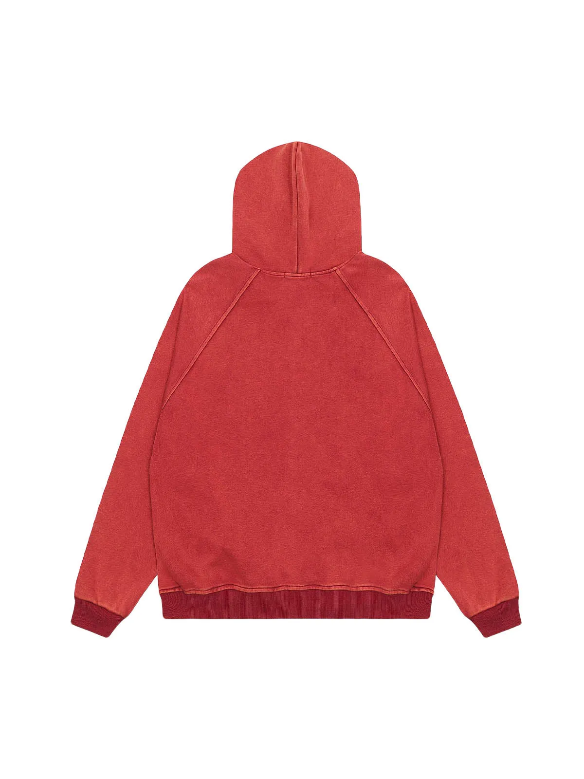 Washed Fur Collar Zip Up Hoodie sold by Thesupermade product image thumbnail 4