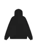 Letter Embroidered Fur Hooded Fleece Jacket sold by Thesupermade