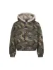 Patchwork Fur Hooded Quilted Jacket sold by Thesupermade