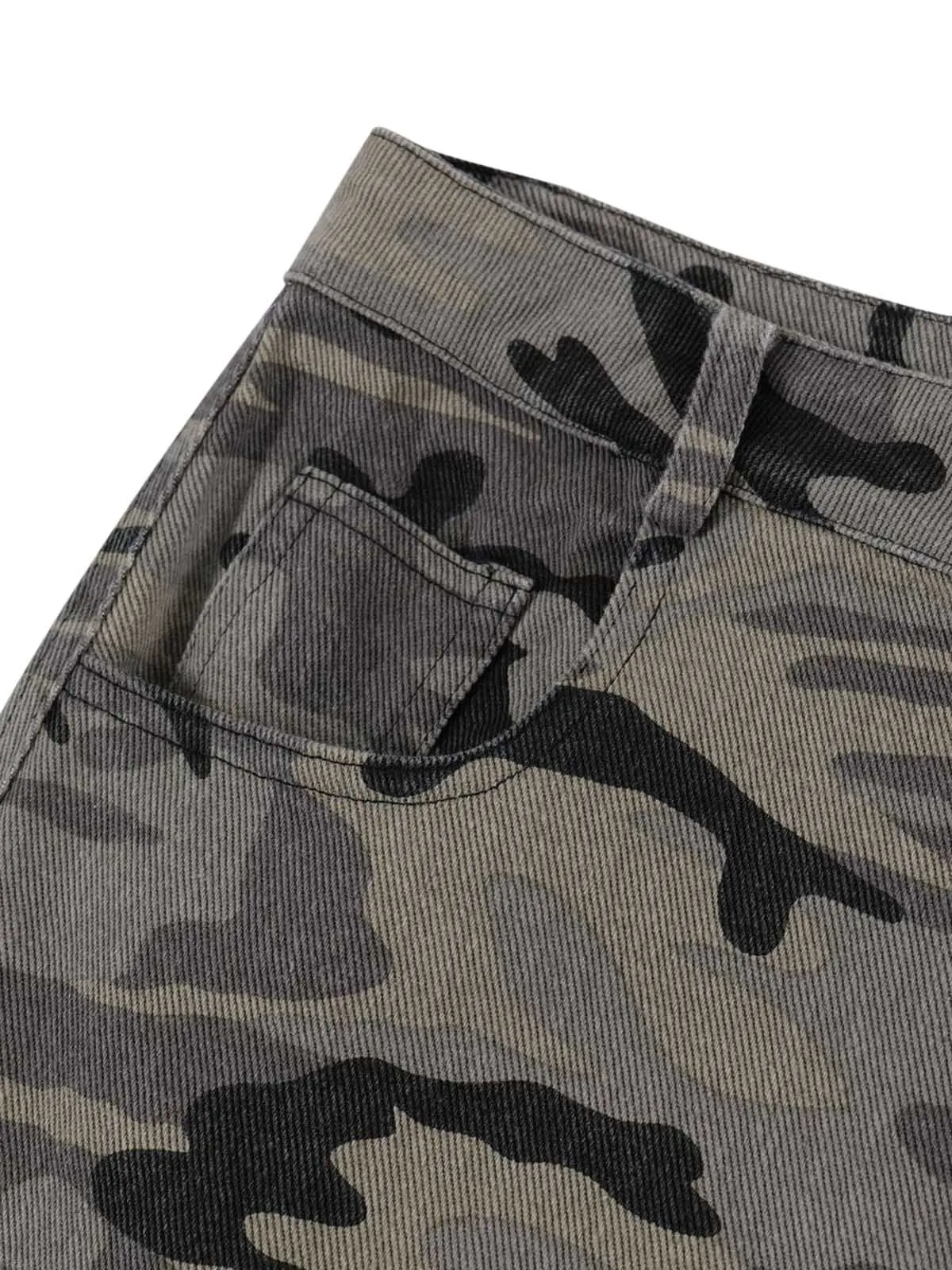 Thesupermade Camouflage Multi Pocket Cargo Pants sold by Thesupermade product image thumbnail 3