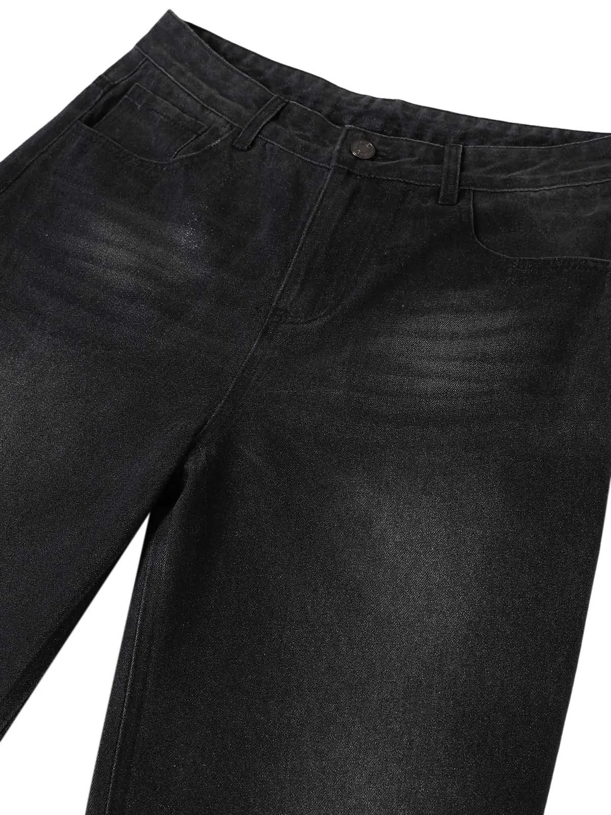 Washed Batik Straight Jeans sold by Thesupermade product image thumbnail 5